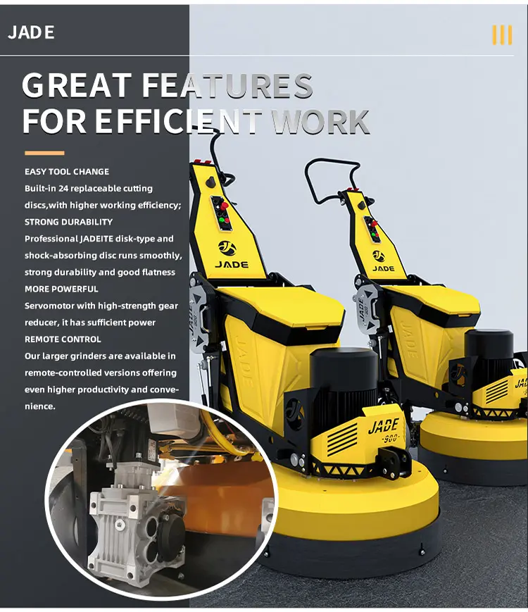 Планетарная напольная шлифовальная машина JADEITE 900CR