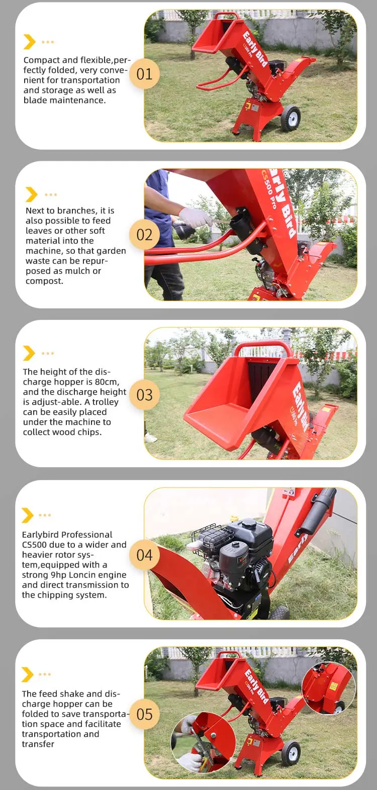 CS500 Wood Chipper